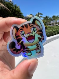‘Year of the Tiger’ mini holographic sticker
