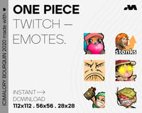 One Piece emotes