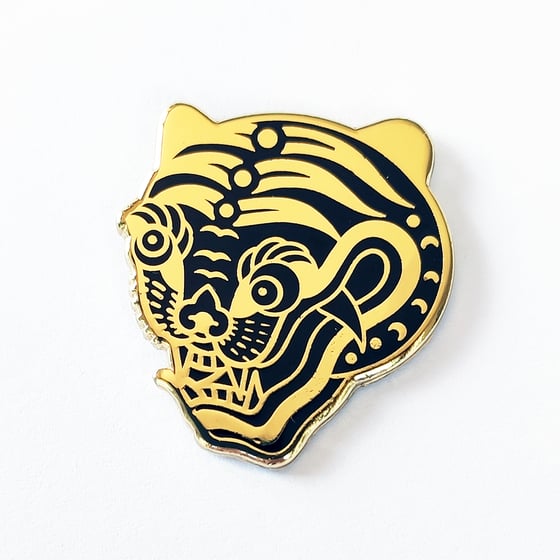 Image of Tiger pin by Paolo Cerrai