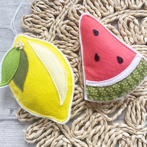 Image of The Summer Collection felt decorations