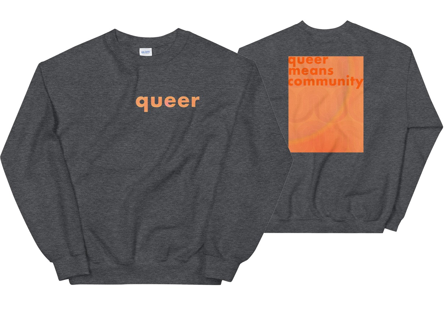 LGBT Community "Queer" Aesthetic Unisex Sweatshirt