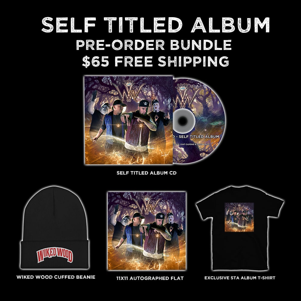 Image of Wiked Wood - Self Titled Album - Bundle
