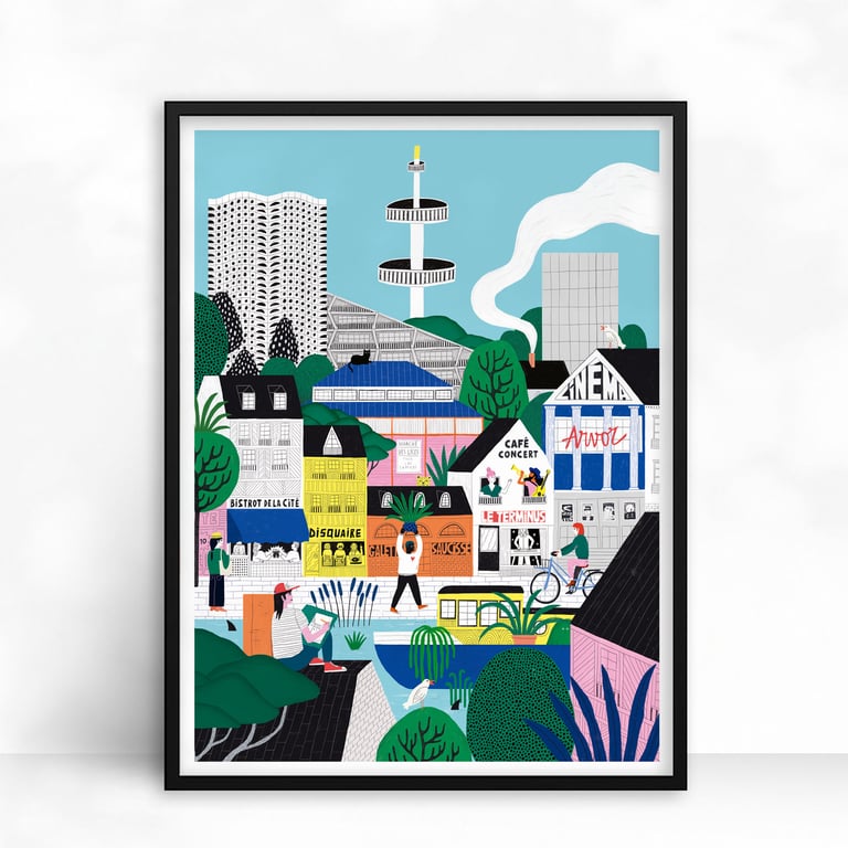 AFFICHE RENNES - DANS LES DENTS Image 2