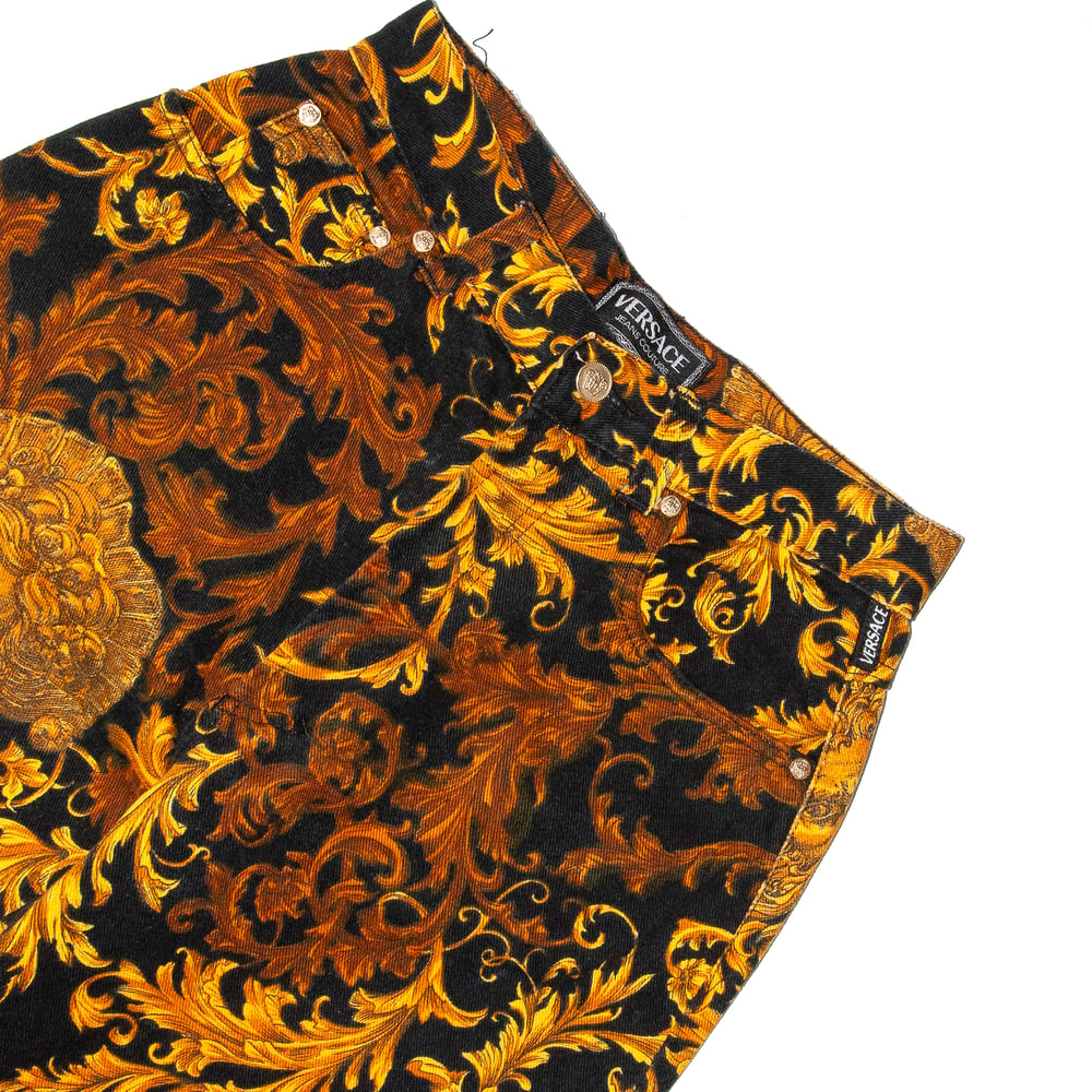 Image of Versace Jeans Couture Baroque Jeans