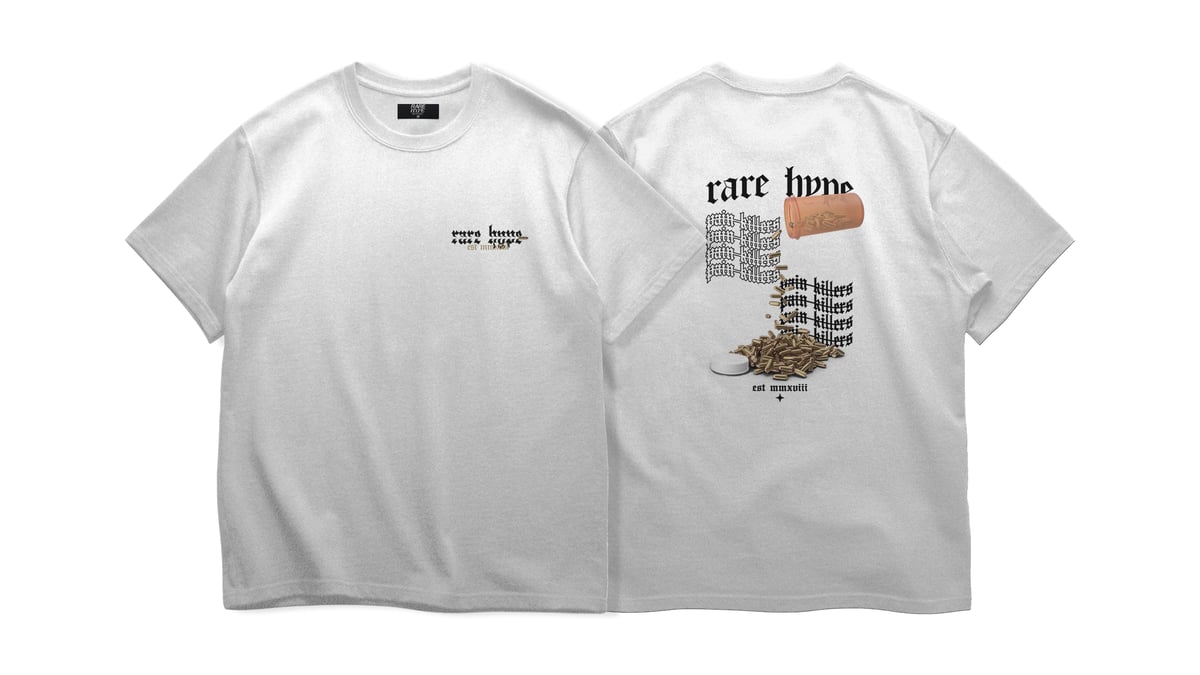 Image of Pills Oversize Tee | White