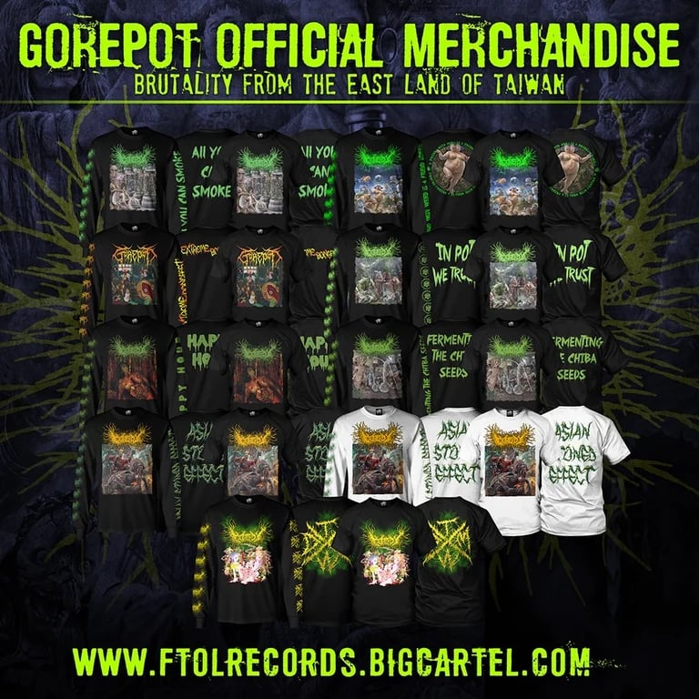 Fat Tub of Lard Records Side Store — Officially Licensed Gorepot ...