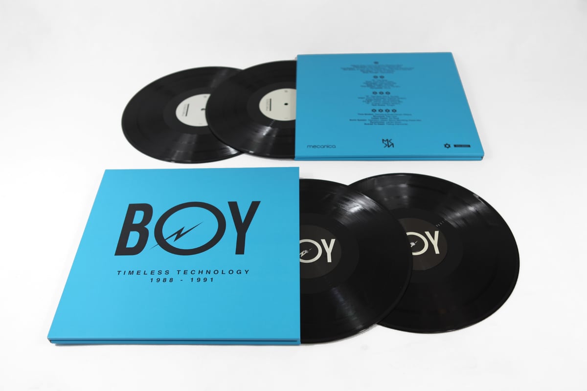 Image of BOY Records - Timeless Technology 1988-1991 4LP