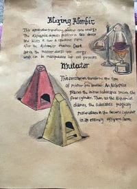 Image 3 of Book of Shadows Alchemist demon pages-charmed