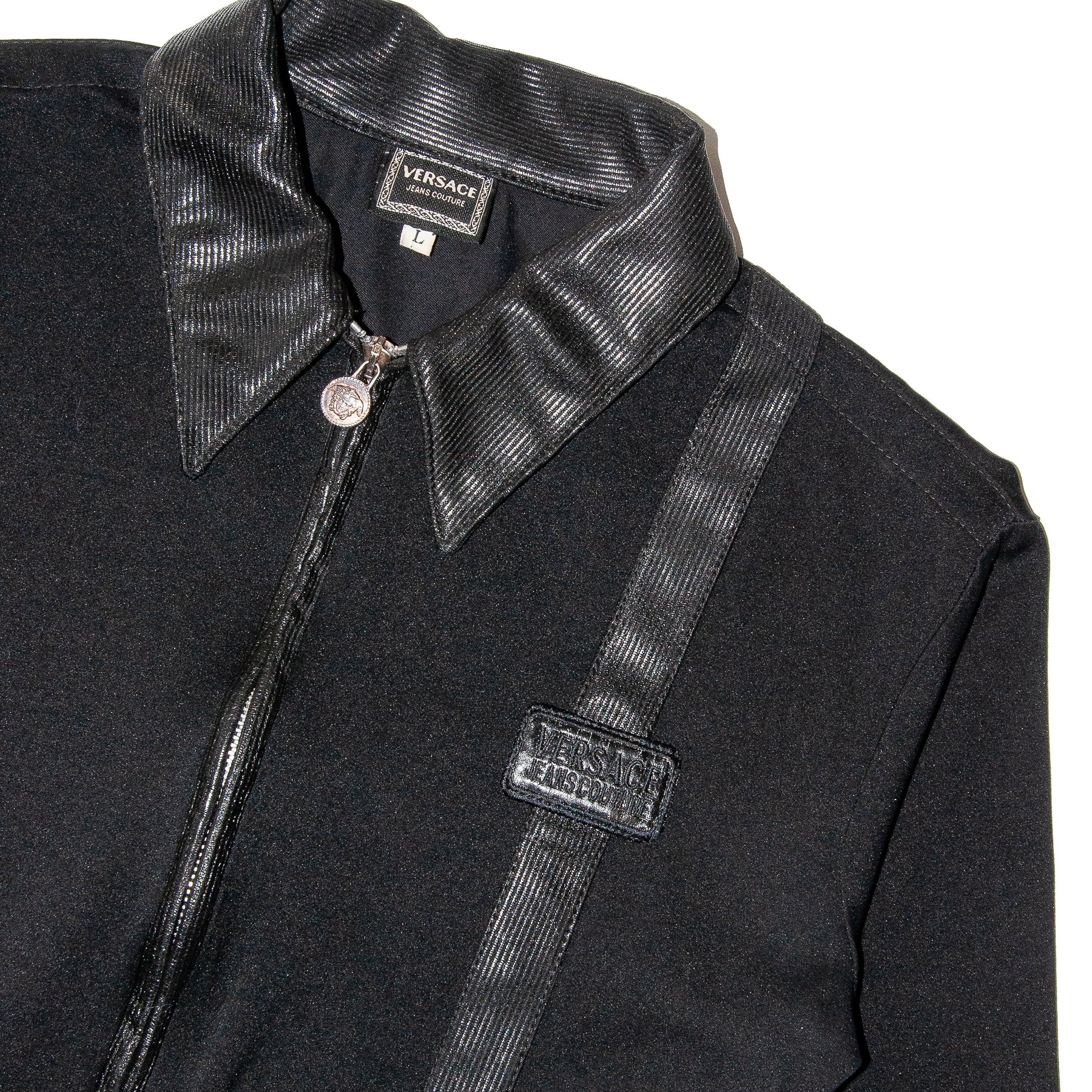 Image of Versace Jeans Couture Black Jacket