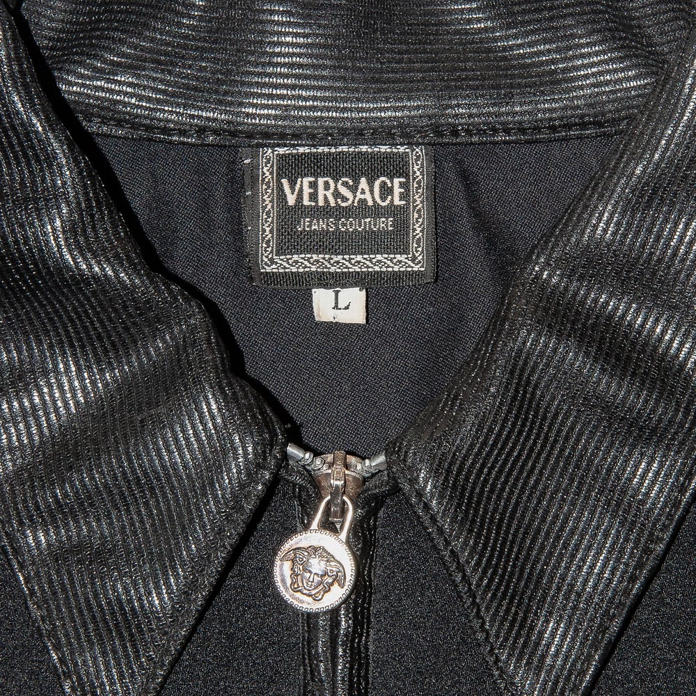 Image of Versace Jeans Couture Black Jacket