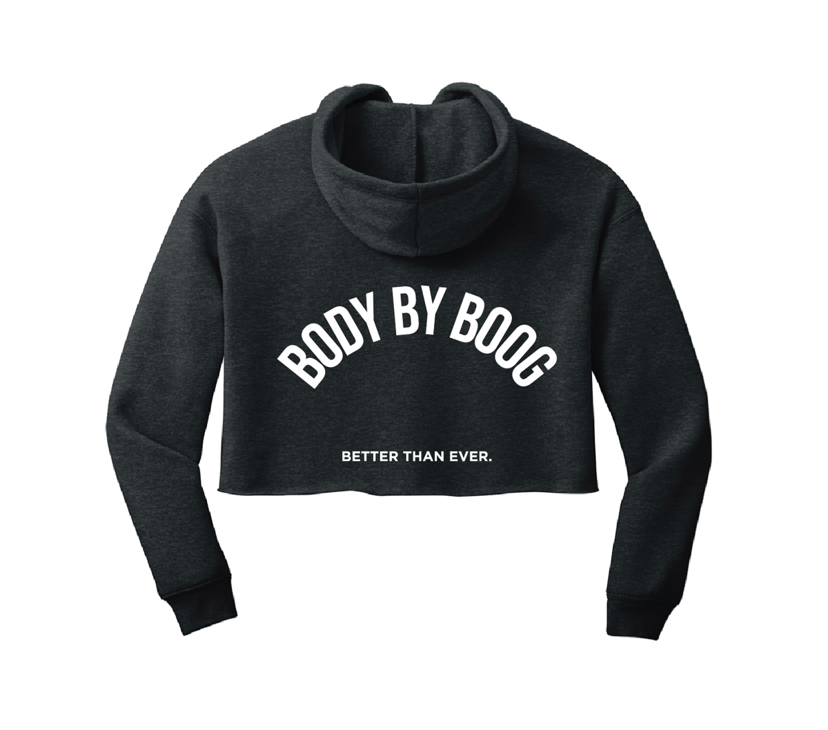 Image of BODY BY BOOG Cropped Hoodie (Additional Colors)