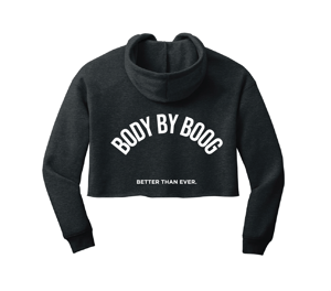 Image of BODY BY BOOG Cropped Hoodie (Additional Colors)