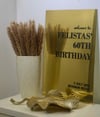 Mirrored Welcome Birthday Sign