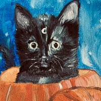 Image 2 of FALL KITTEN PAINTING & PRODUCTS