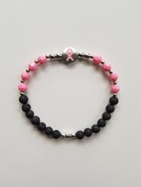 Image 1 of Breast cancer anklet