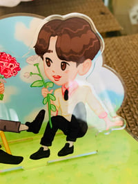 Image 2 of Showki Floral Acrylic Standee