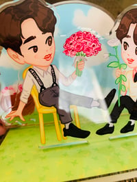 Image 3 of Showki Floral Acrylic Standee