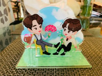 Image 1 of Showki Floral Acrylic Standee