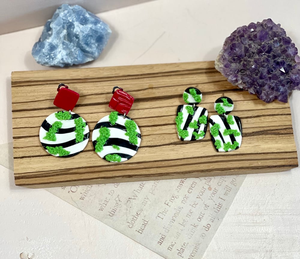 Image of Beetle Inspired Earrings