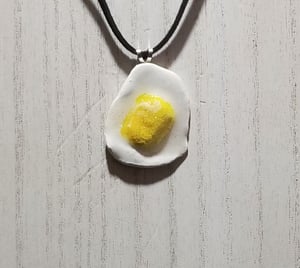 Image of Fried Egg Necklace #2