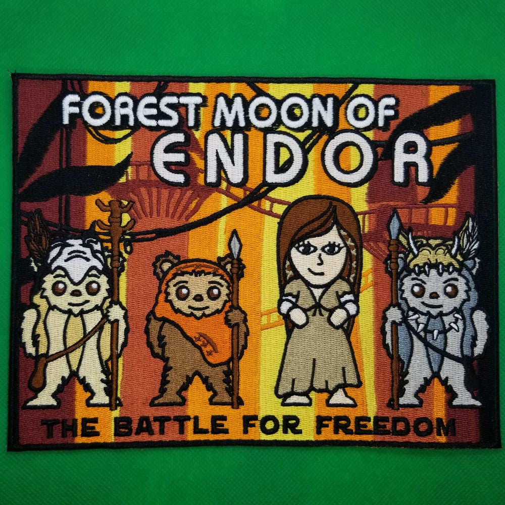 Endor 4-piece puzzle patch