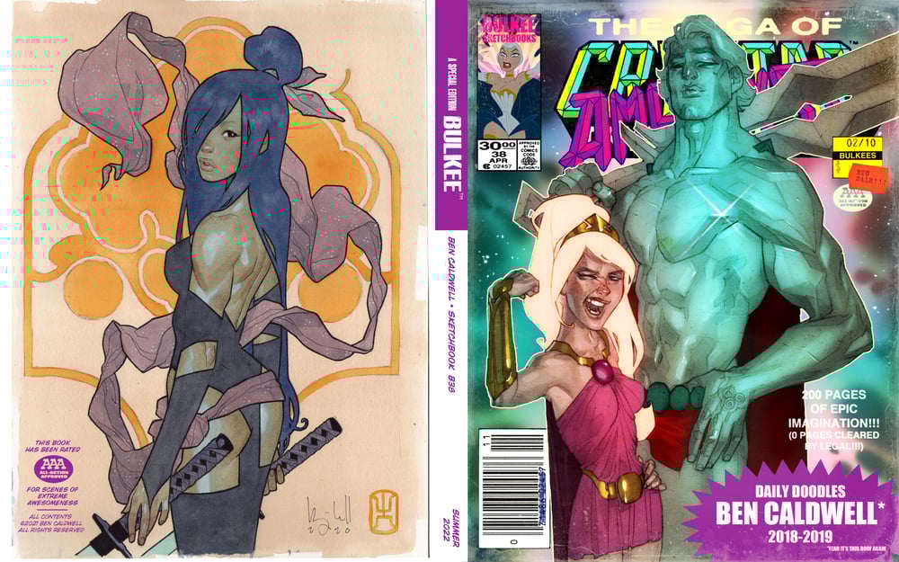 Image of SKETCHBOOK 38: DAILY DOODLES 2018-2019