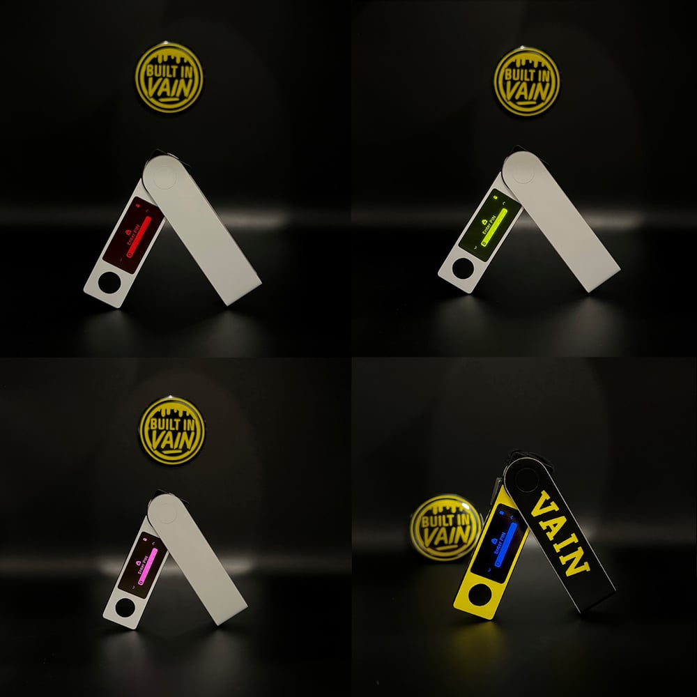 Crypto Wallet LCD Screen Protector & Custom Color Change Mod