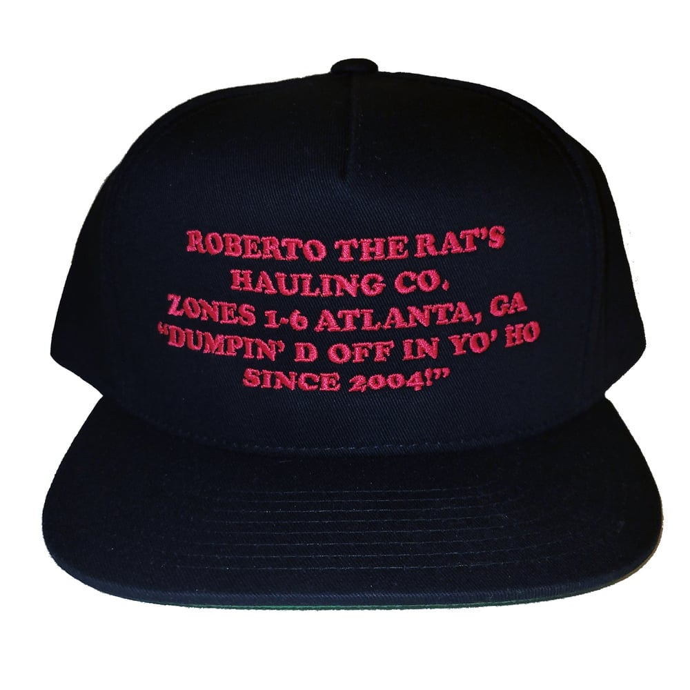 Image of ROBERTO THE RAT SNAPBACK HAT