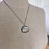 Sterling Silver Oval Moss Agate Necklace Image 3