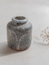 Petit vase en céramique bleu