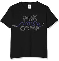 Pink Noise Camp Shirt Schwarz