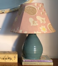 Image 2 of Pink Grapes By Duncan Grant Fabric Lampshade 12 inch