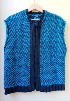 Image of MIXED KNIT VEST