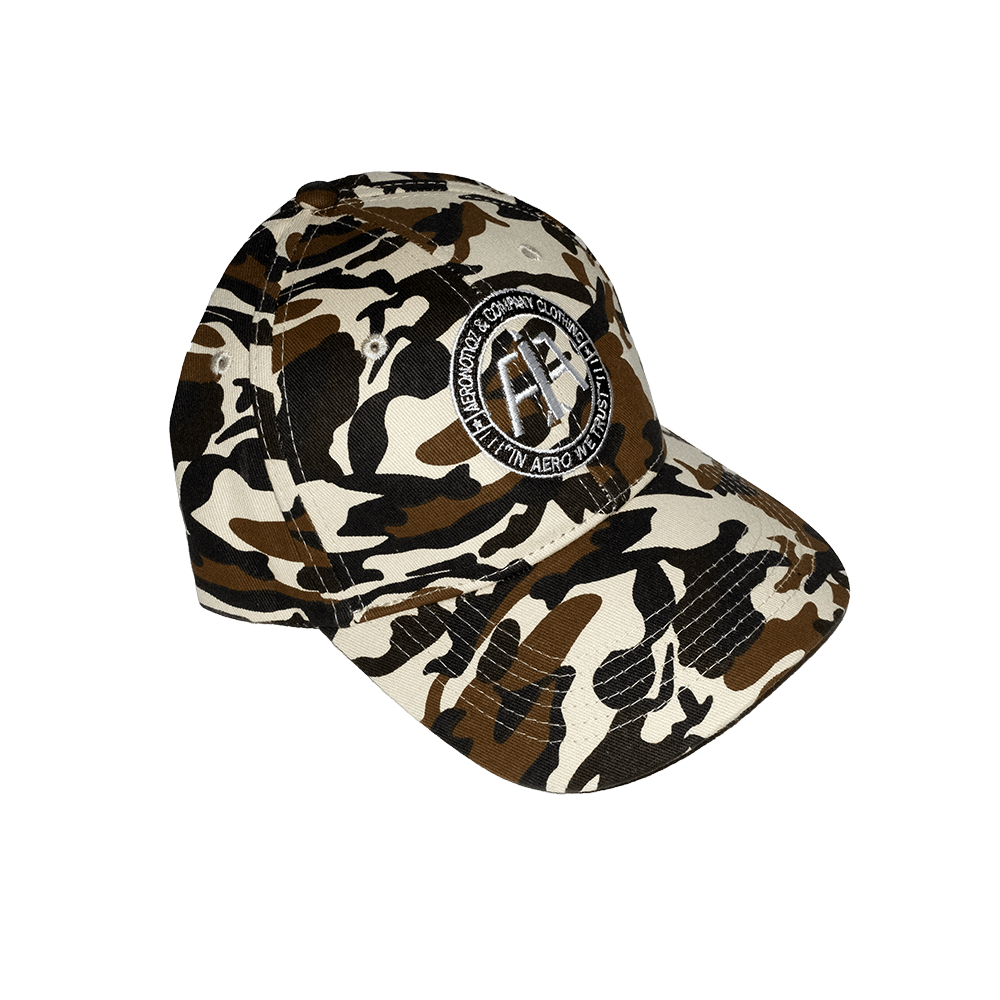 Desert Camo Aero Logo Dad Hat