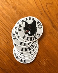 D3ATH 2 TERFS sticker