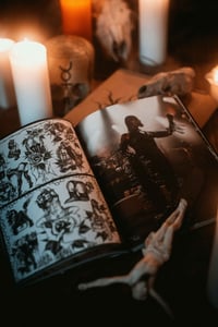 Image 3 of “BLACK” Uncle Allan’s black metal book. 