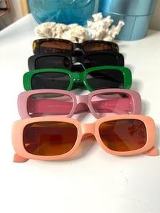 Image of 90’s Style Rectangle Sunglasses