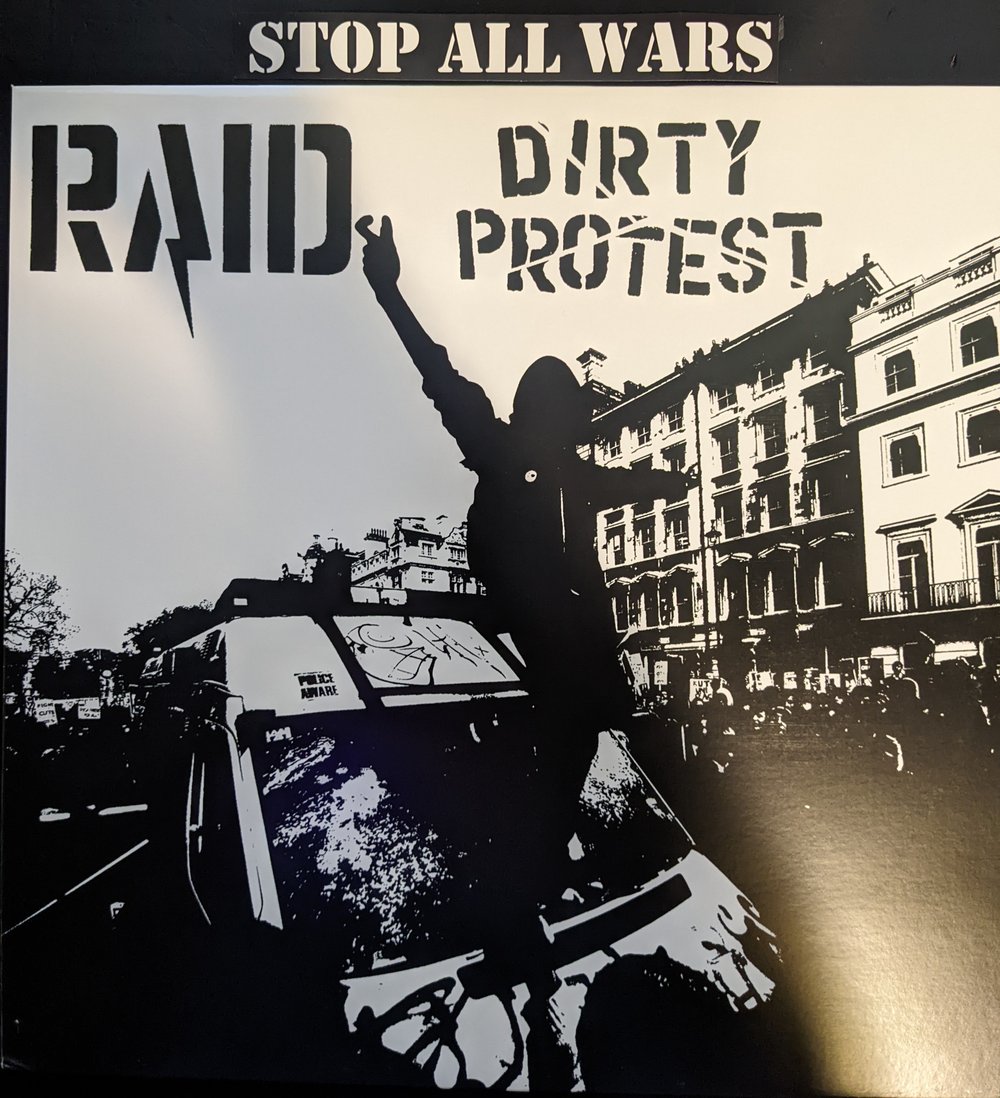 Raid / Dirty Protest  12" SPLIT