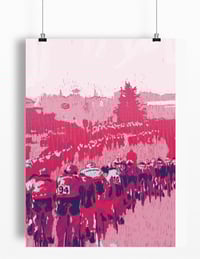 Image 2 of Giro d'Italia 1983 print A4 or A3 - By Matthew Burton