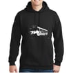 Divine University Bus Black Hoodie (Unisex) 