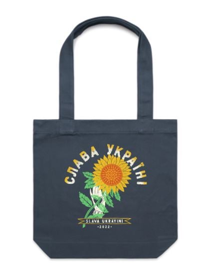 Image of FUNDRAISER Slava Ukrayini Tote Bag