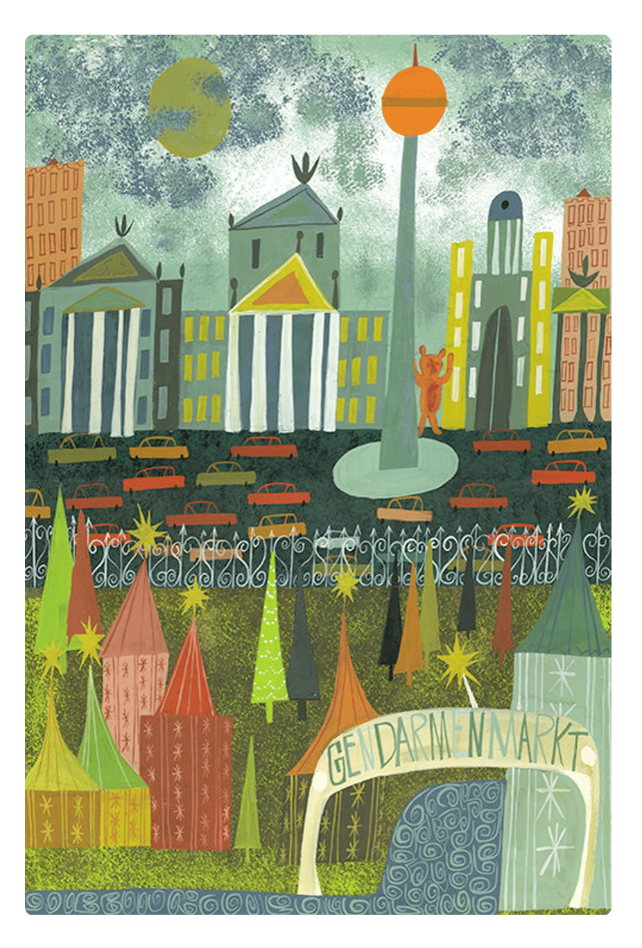 Image of Berlin. Limited edition print.