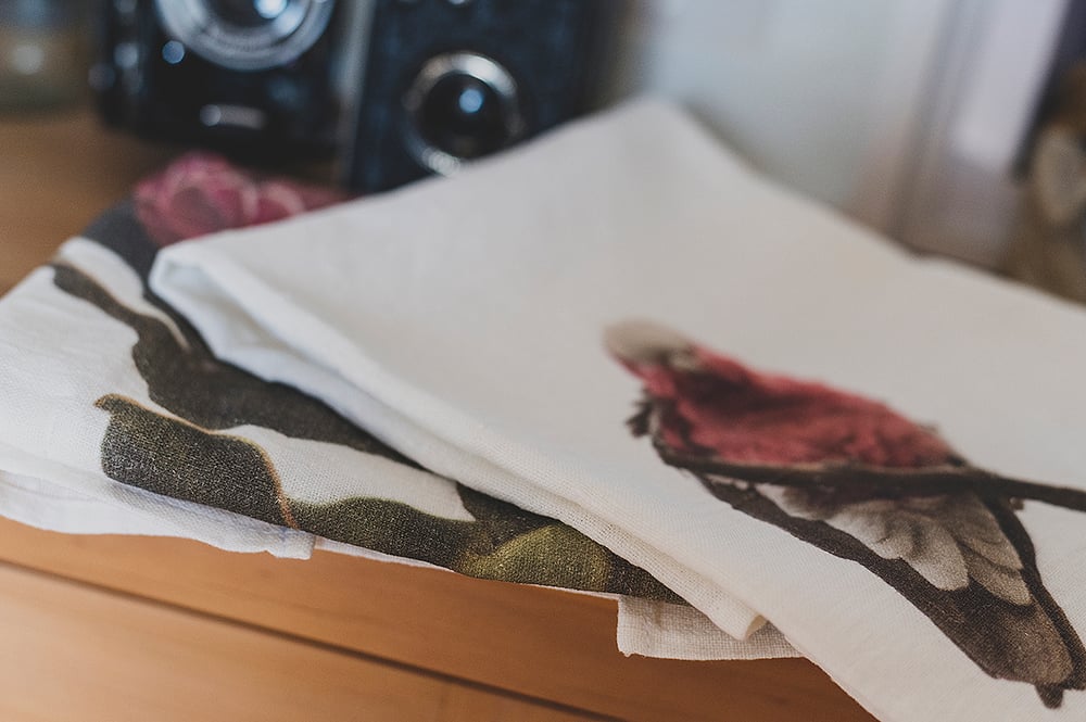 Image of Birds of a feather Tea Towels