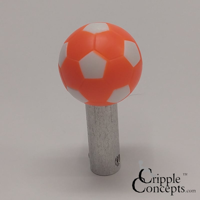 Orange Soccer Ball Joystick Knob