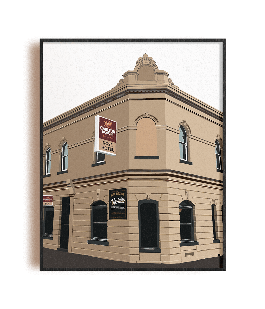 The Rose Hotel Print