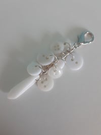 Image 2 of "Wedding White" Keychain