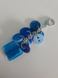 "As Blue as your Eyes" Keychain
