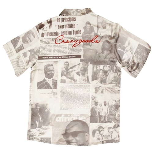 Image of 1975 Abel Djassi Silk Shirt - Amilcar Cabral