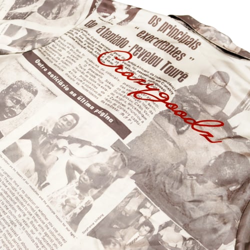 Image of 1975 Abel Djassi Silk Shirt - Amilcar Cabral