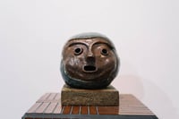 Image 3 of FK x Yuck Studios/ The Last Gasp, 2021 gas-fired stoneware head sculpture